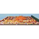 Coffret Ménagerie du Cirque Pinder "Années 2000" - Sai 278 - HO 1/87