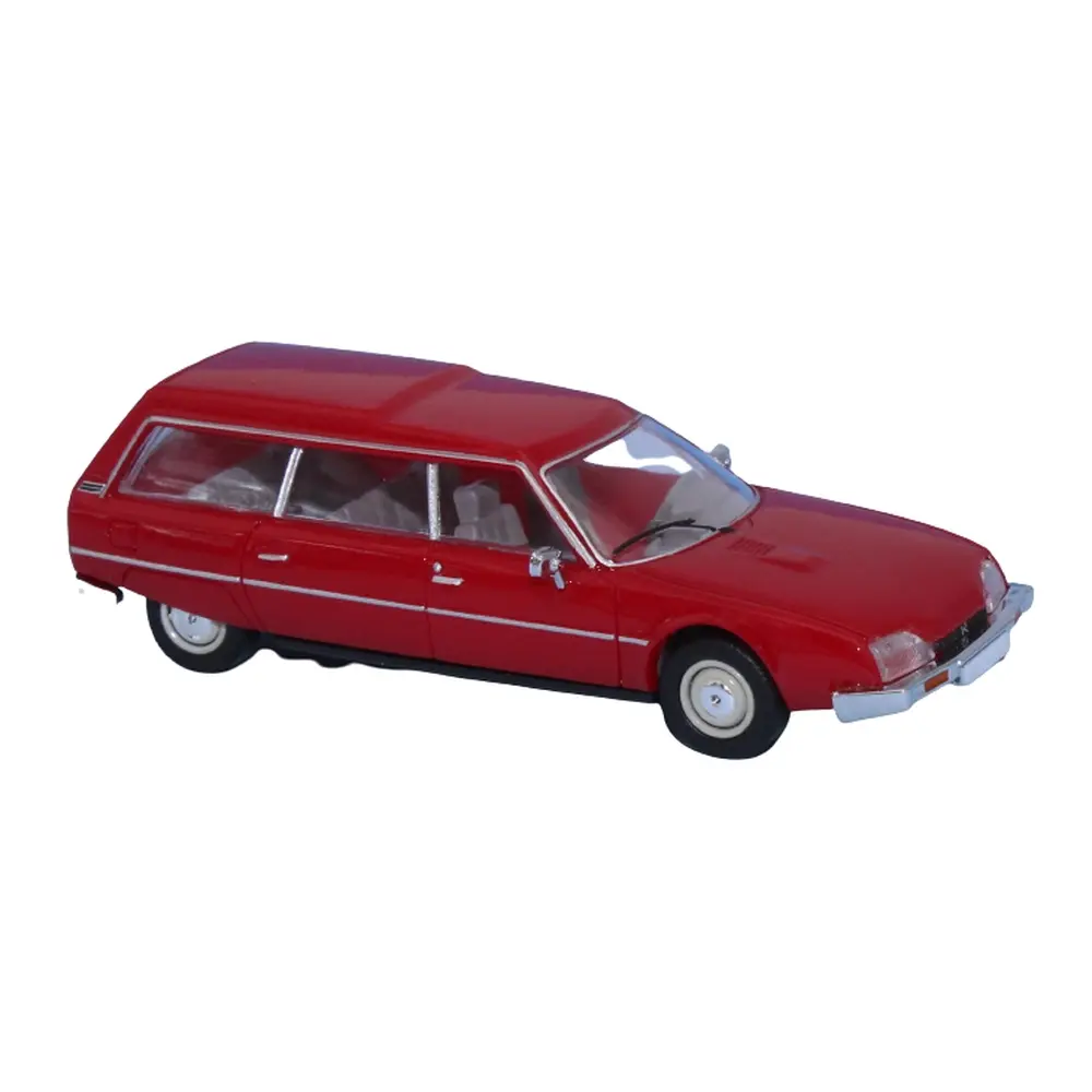 Voiture Citroën CX livrée rouge SAI 2490 - HO : 1/87 - EP IV - Berline / Break