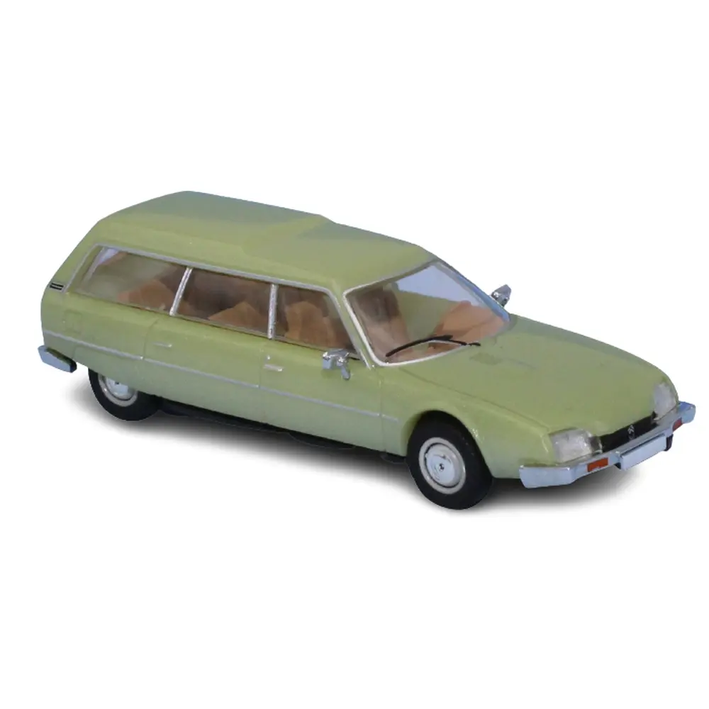 Voiture Citroën CX livrée verte SAI 2491 - HO : 1/87 - EP IV - Berline / Break