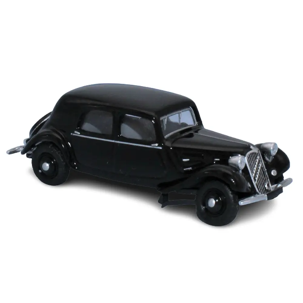 Voiture Citroën Traction 11A 1935 noire SAI 6160 - HO 1/87