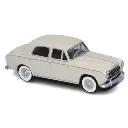 Voiture Peugeot 403 limousine, 1959 beige ivoire version luxe SAI 6201 - HO 1/87