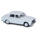 Voiture Peugeot 403.7 limousine 1960 gris perle SAI 6233 - HO 1/87