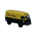 Camionnette Renault Goélette SAI 3790 - HO : 1/87 - livrée jaune noir - Brekina 14660