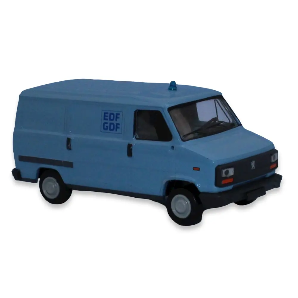 Camionnette Peugeot J5 SAI 7176 - HO : 1/87 - Tôlé - EDF / GDF