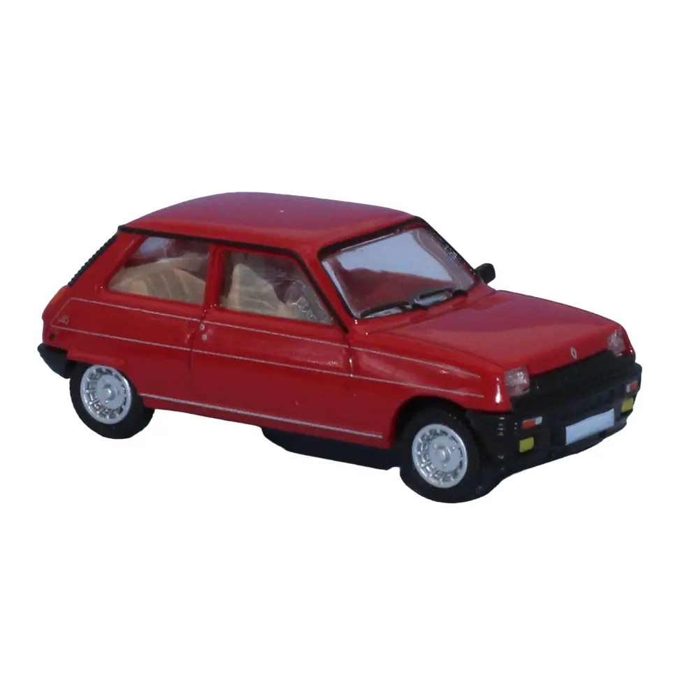 Renault 5 Alpine SAI 7229 - HO : 1/87 - Voiture miniature