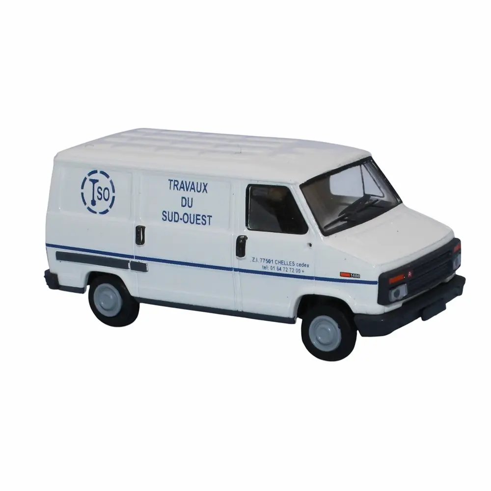 Fourgon Citroën C25 Tolé TSO, 1982 - SAI 3082 - HO 1/87