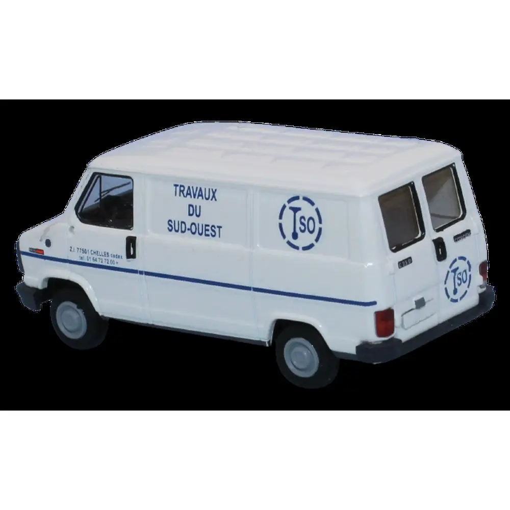 Fourgon Citroën C25 Tolé TSO, 1982 - Sai 3082 - HO 1/87