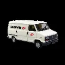 Peugeot J5 tolé - SERNAM - SAI 7179 - HO 1/87e