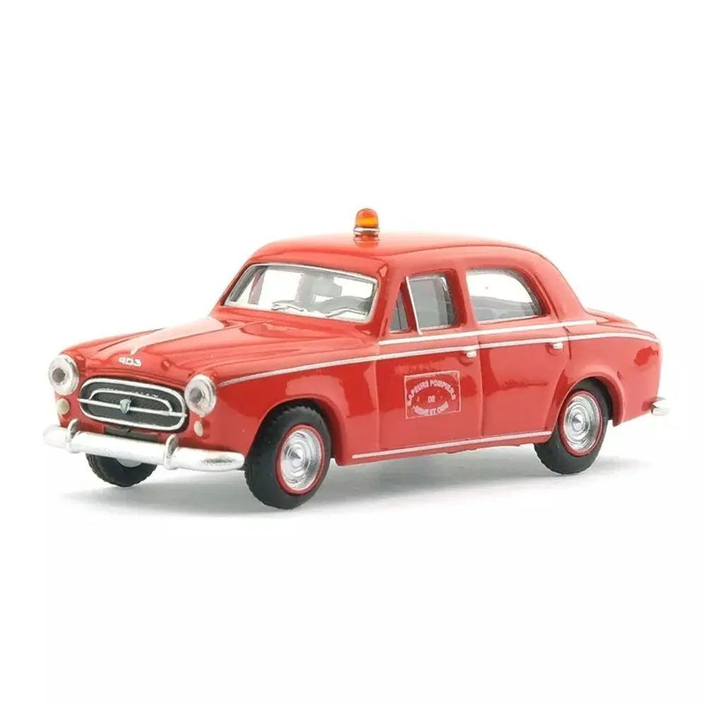 Peugeot 403 8cv, sapeurs pompiers de Seine et Oise, 1959 - Sai 6224 - HO 1/87