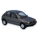 Voiture Peugeot 205 XT - SAI 6305 - HO : 1/87 - gris Winchester métallisé