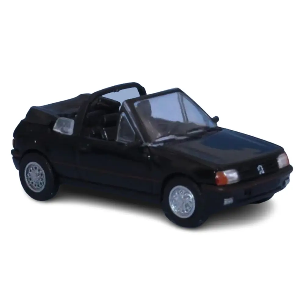 Peugeot 205 cabriolet CTI noir Onyx - SAI 6332 - 1/87
