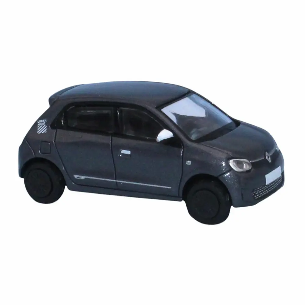 Renault Twingo III gris lunaire métallisé 2019 - SAI 7502 - 1/87