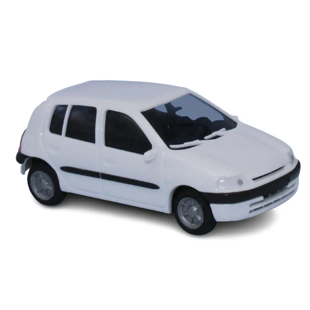 Renault Clio 2 - 5 Portes - Blanc Glacier - SAI2270 - HO 1/87