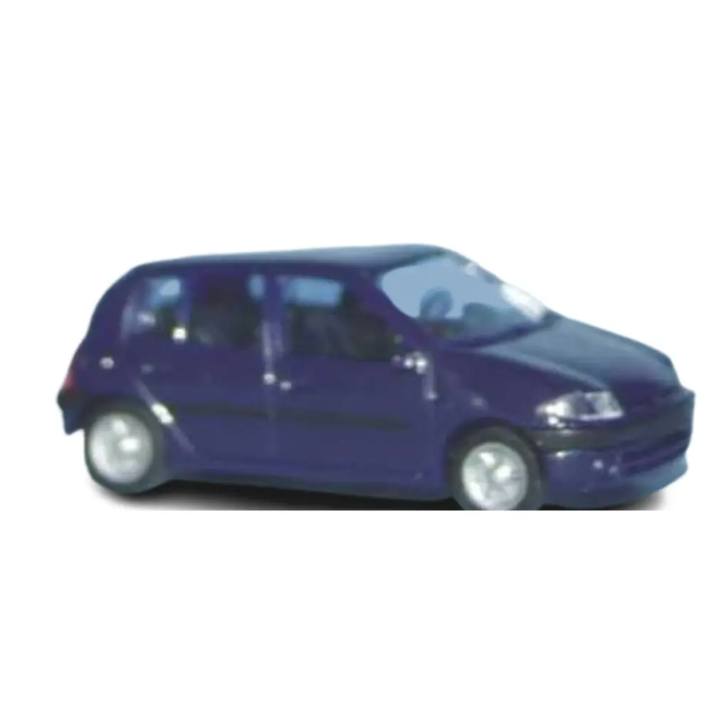 Renault Clio 2 - 5 portes - bleu roy - SAI 2271 - HO 1/87