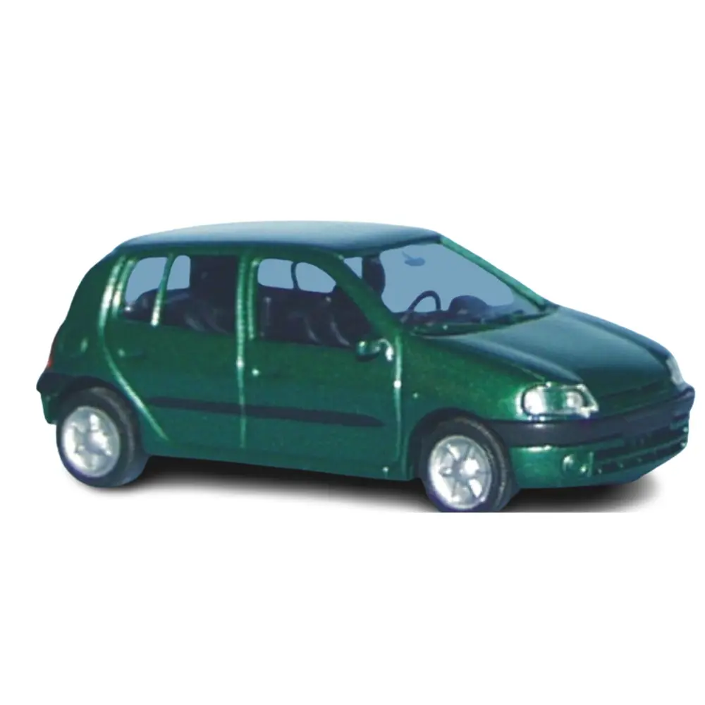 Renault Clio 2 - 5 portes - vert épicéa métallisé - SAI 2277 - HO 1/87