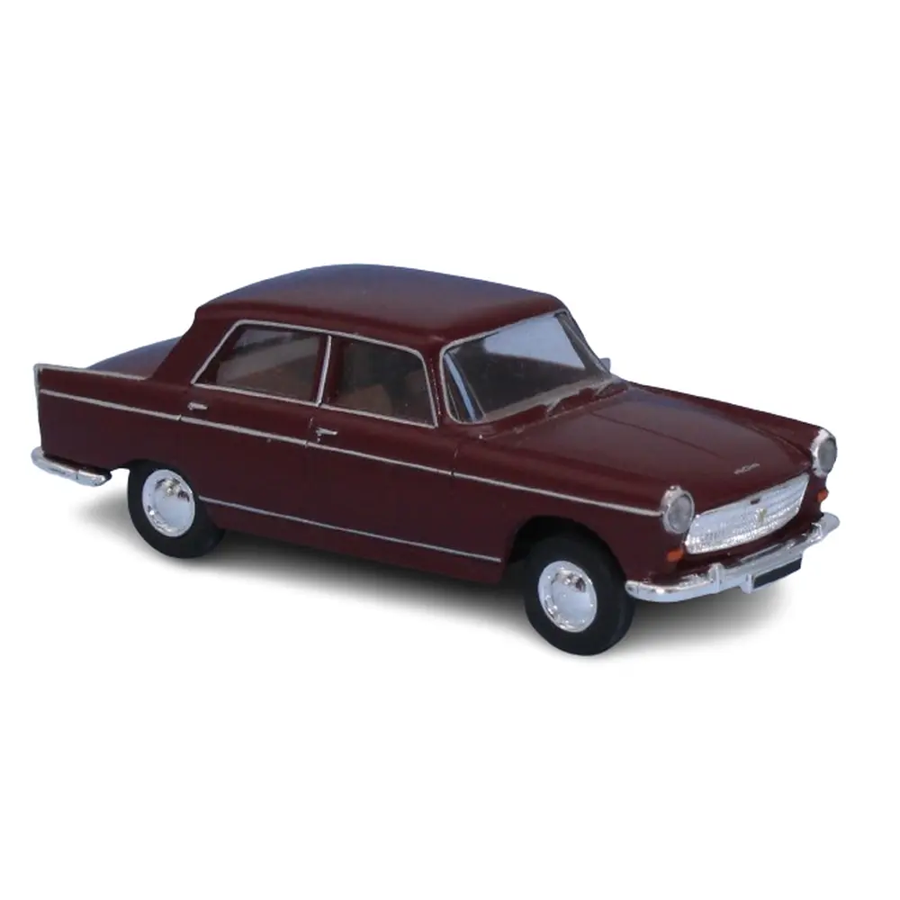 Peugeot 404 - SAI 2323 - HO 1/87 - bordeaux