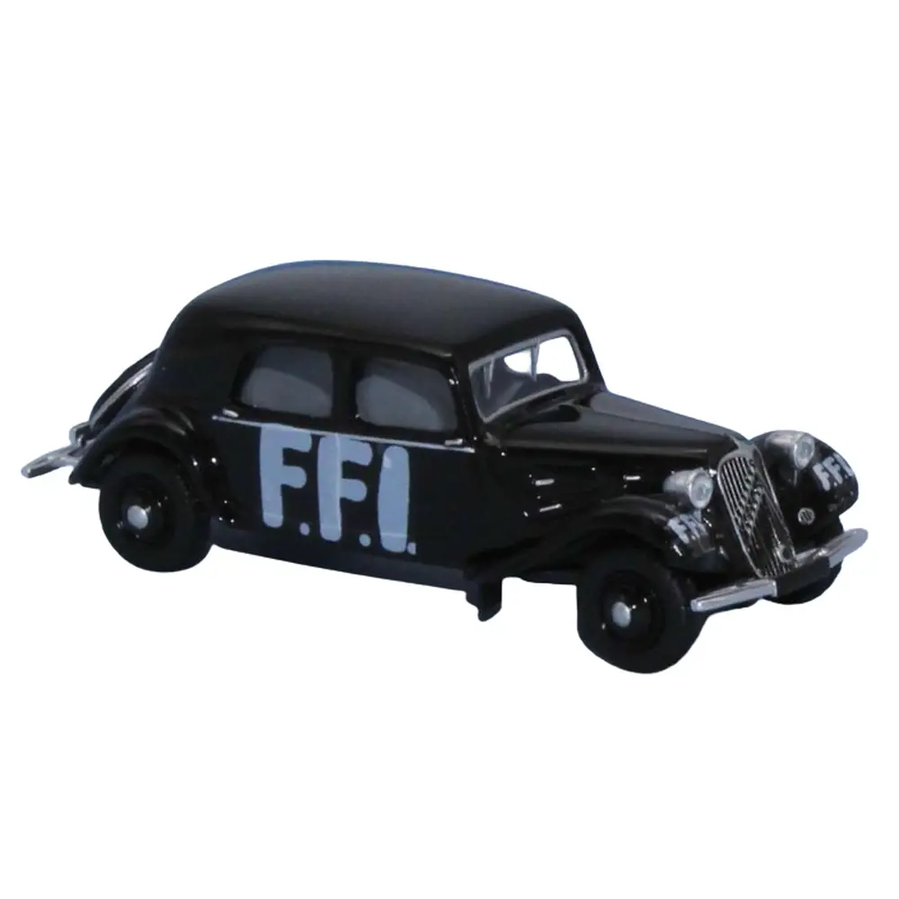 Citroën Traction 11A 1935 Noire FFI - SAI 6170 - HO : 1/87