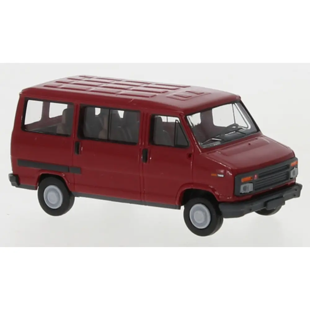 Citroën C25 minibus rouge - SAI 3071 - HO 1/87