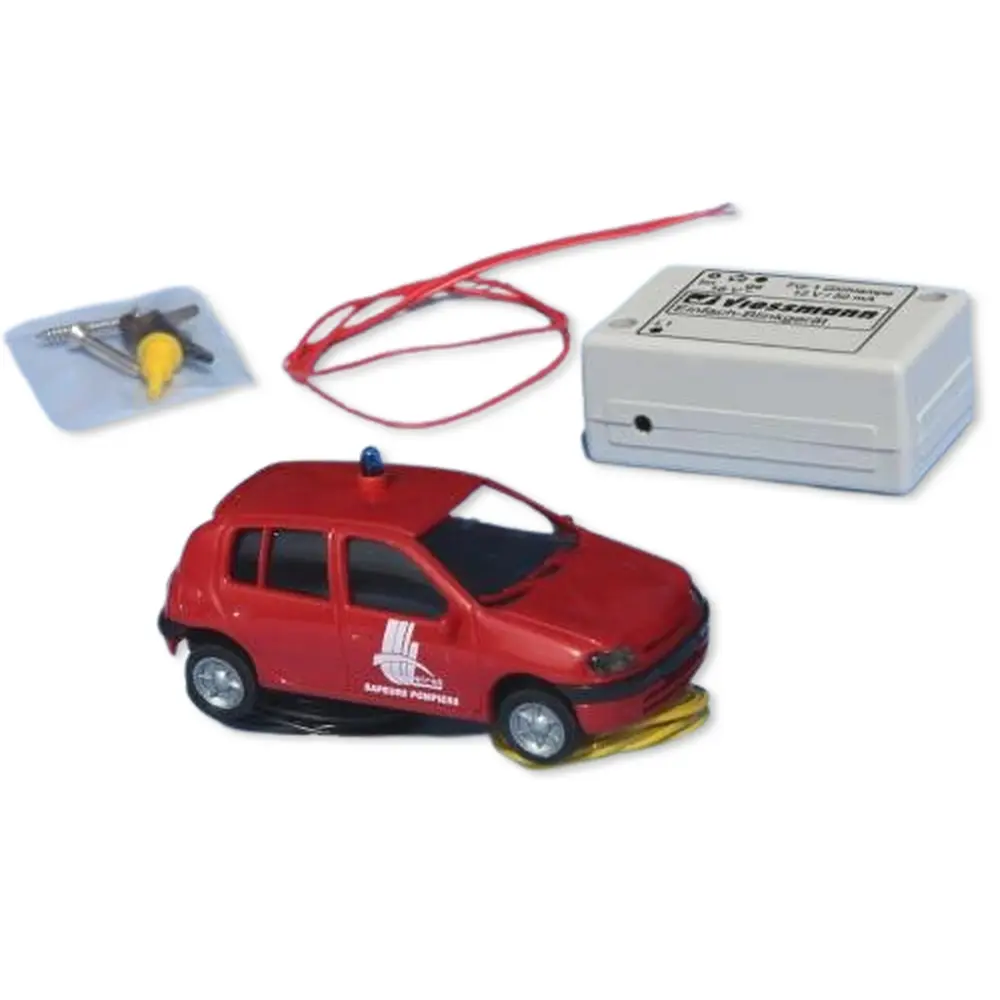 Renault Clio 2 des pompiers du Loiret - SAI 0926 - HO 1/87