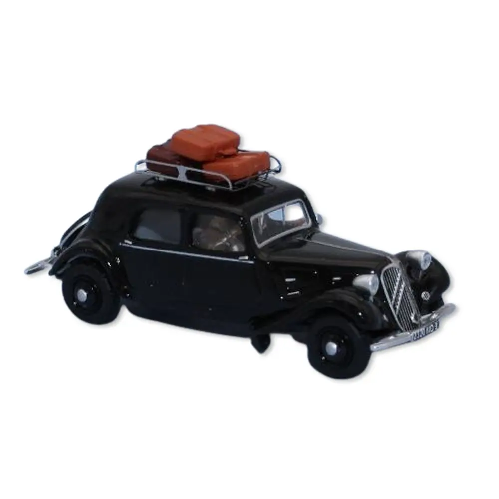 Citroën traction 11A 1935 noire - SAI 1810 - HO 1/87
