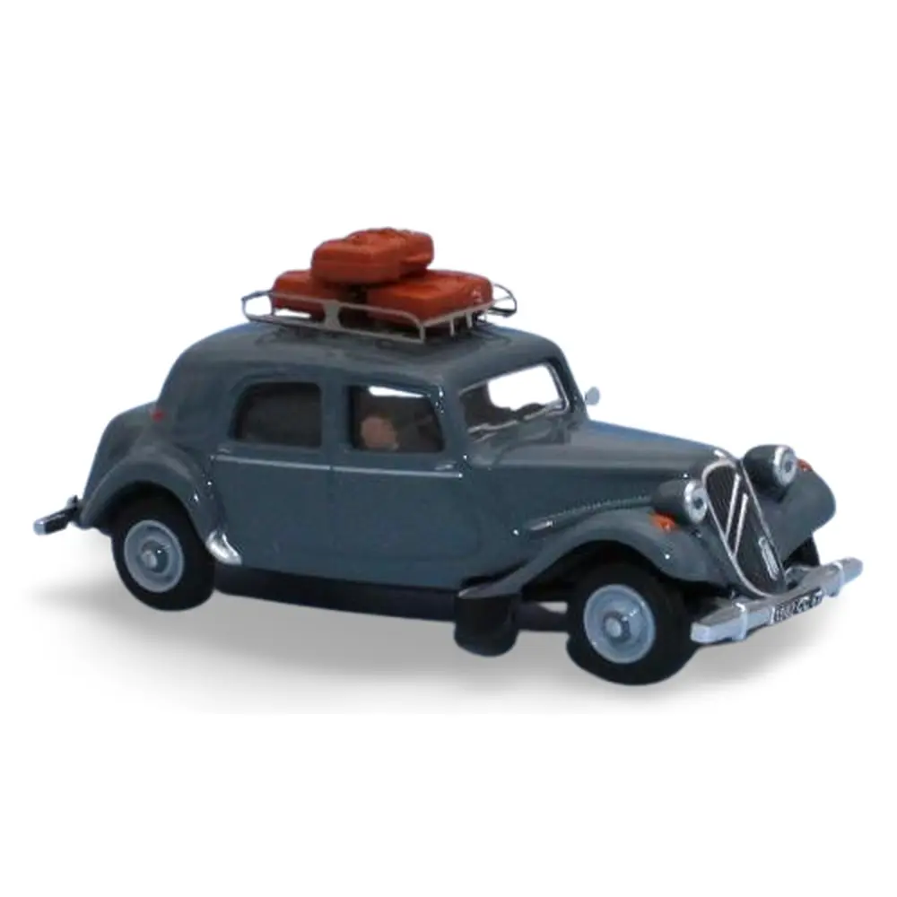Citroën Traction 11B 1952 gris bruyère - SAI 1813 - HO 1/87