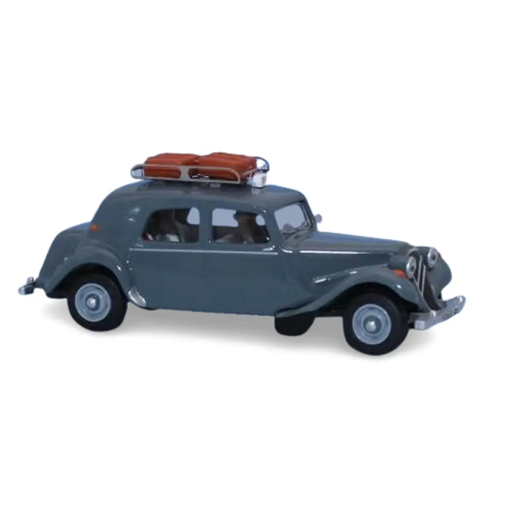 Citroën Traction 11B 1952 Gris Bruyère - SAI 1815 - HO 1/87