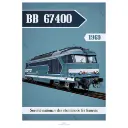 Poster Locomotive BB67590 - 1969 - 800Tonnes  8TBB67400 - A2 42.0 x 59.4 cm - SNCF