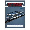 Poster Locomotive CC 72000 - 1967 - 800Tonnes 8TCC72000 - A2 42.0 x 59.4 cm - SNCF