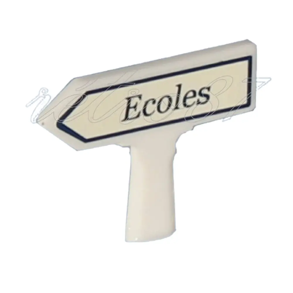 Panneau Michelin - Ecoles - Gauche - SAI 8418 - HO 1/87