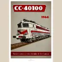 Poster Locomotive CC 40100 - 800tONNES - 1964 - A2 42.0 x 59.4 cm - SNCF