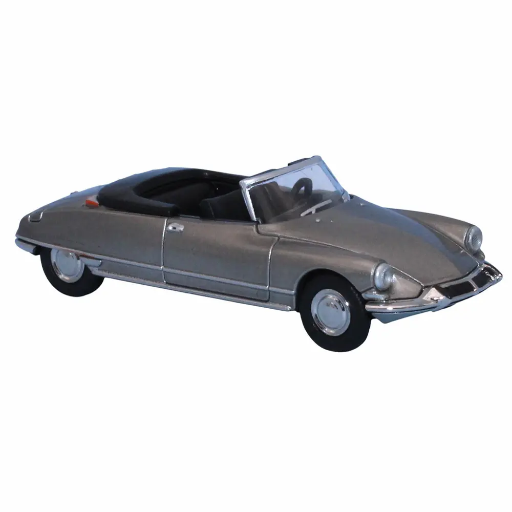 Citroën DS cabriolet 1963 gris nacré - SAI 7801 - HO 1/87