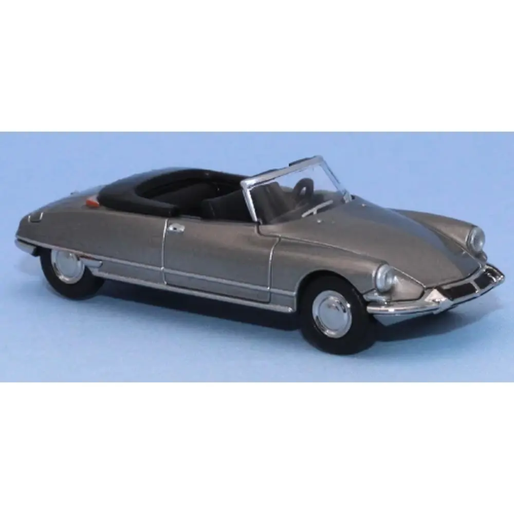 Citroën DS cabriolet 1963 gris nacré - SAI 7801 - HO 1/87