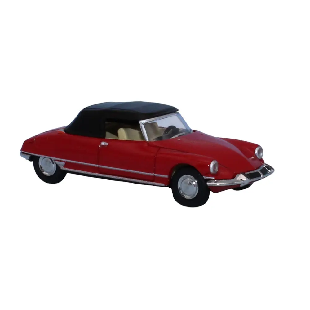 Citroën DS cabriolet 1963 rouge corail - SAI 7813 - HO 1/87