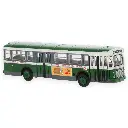 Autobus Saviem SC10, 0-4-4, RATP ligne 38 (Gare de l'Est - Porte d'Orléans) - Sai 4361 - HO 1/87