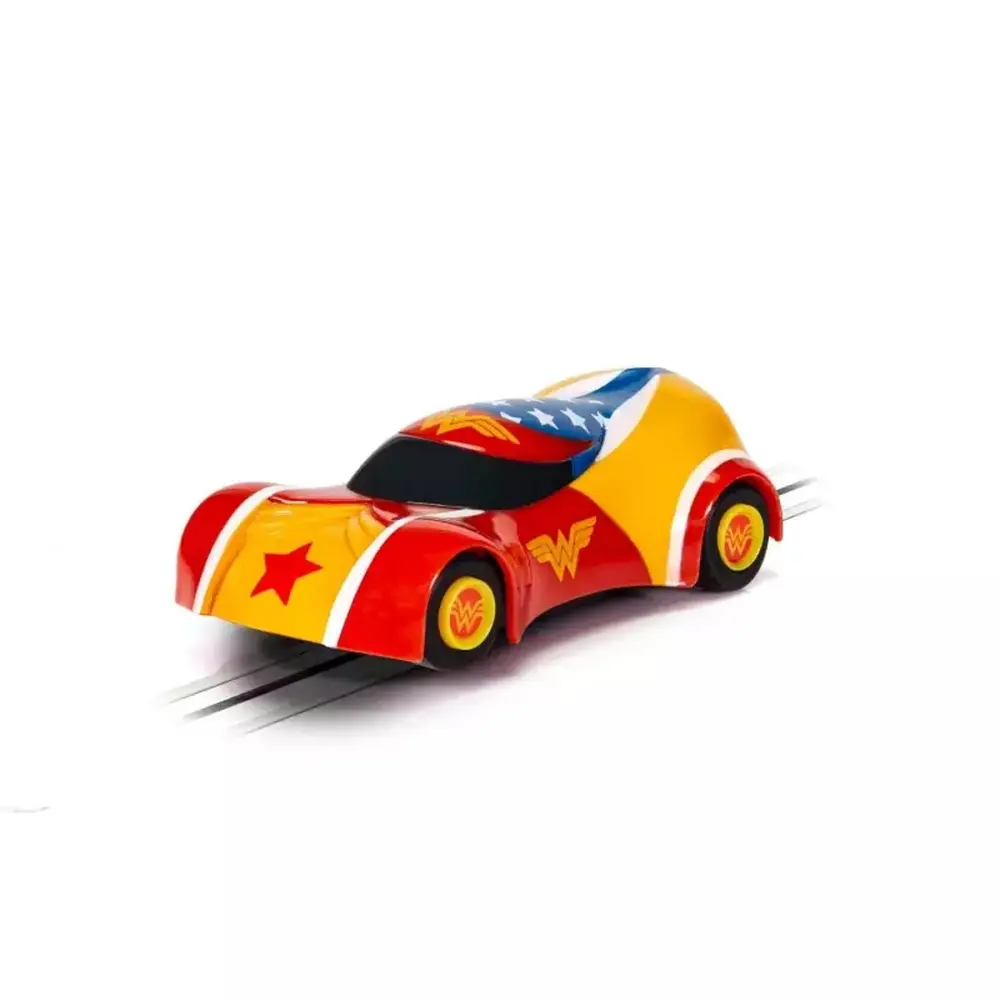 Voiture Justice League Wonder Woman - Micro Scalextric G2168 - S 1/64 - Analogique