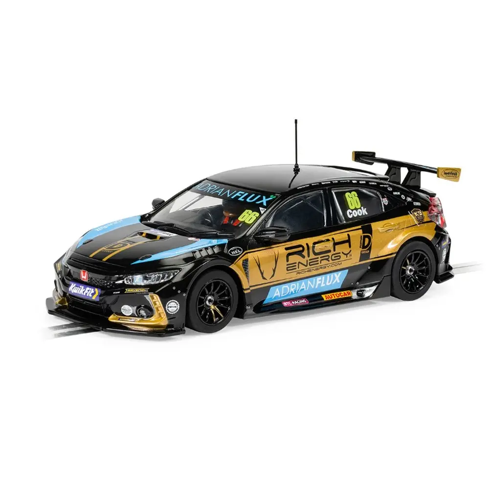 Voiture Honda Civic FK8 Type R - Scalextric C4409 - I 1/32 - Analogique - BTCC 2022 - Josh Cook