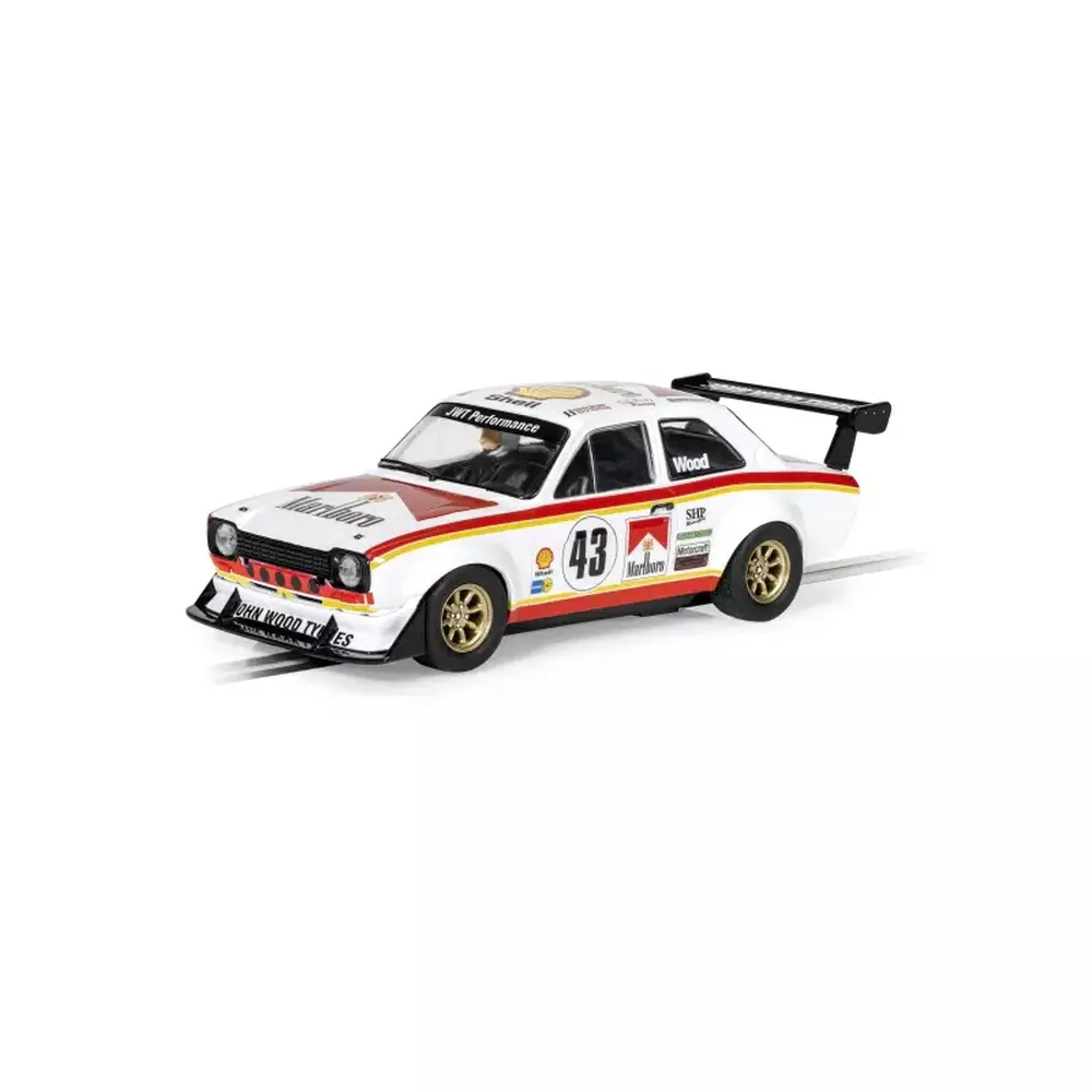 Voiture Ford Escort MK1 RSR - Lea Wood - Scalextric C4421 - I 1/32 - Analogique