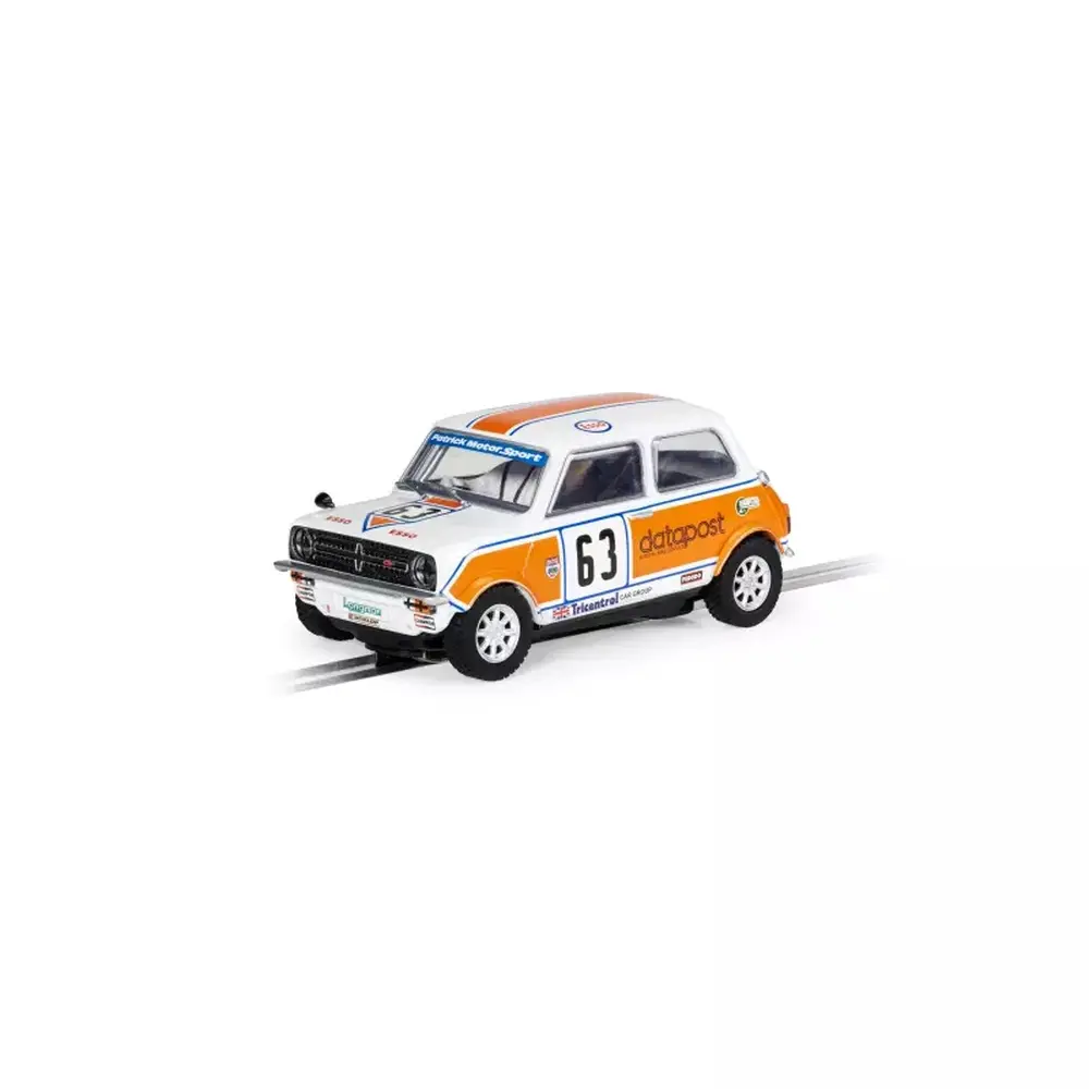 Voiture Mini 1275GT Data Post - Scalextric C4413 - I 1/32 - Analogique - Alan Curnow 1979 BSCC