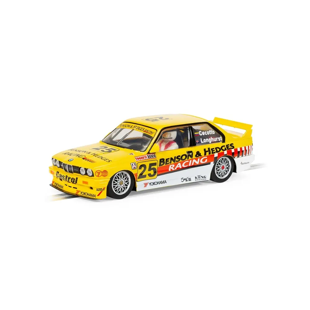 Voiture BMW E30 M3 - Scalextric C4401 - I 1/32 - Analogique - Bathurst 1000 - Longhurst & Cecotto