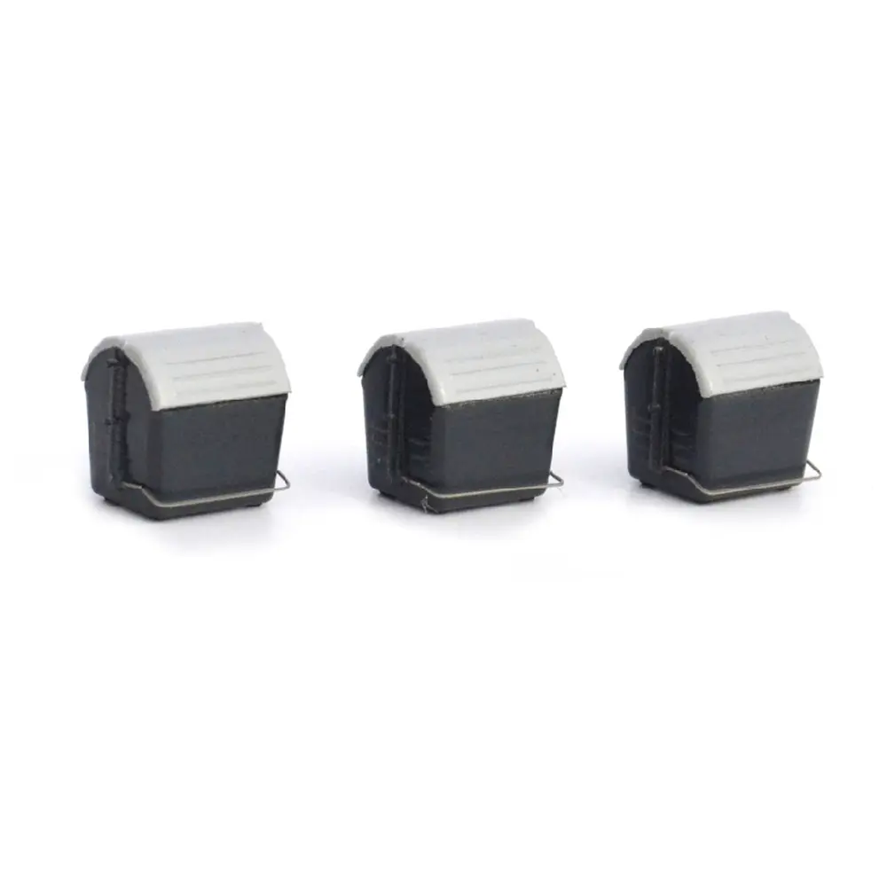 Conteneurs à déchets - 87TRAIN 221114 - HO 1/87