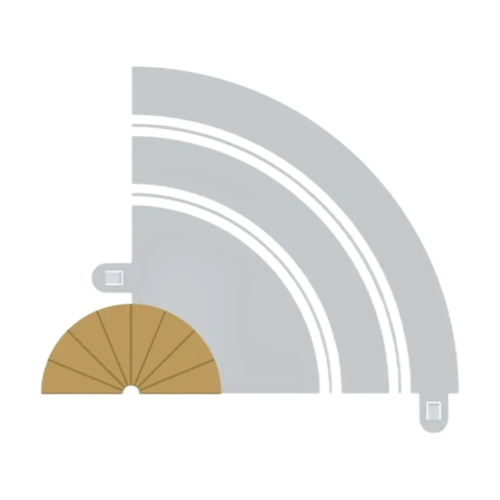 Voie Courbe - Scalextric - C8279 - Echelle 1/32