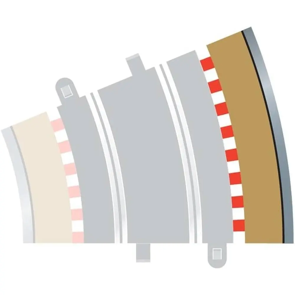 Voie Courbe - scalextric - C8224 - Echelle 1/32