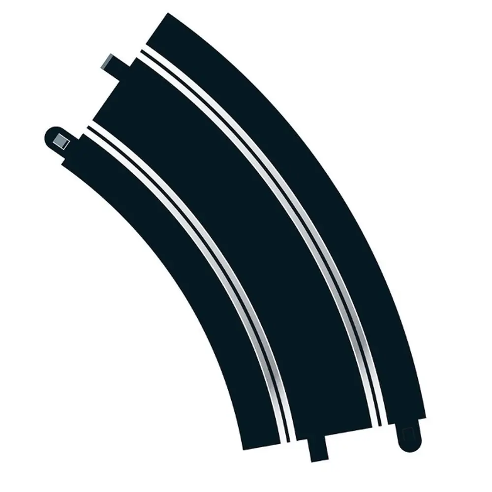 Lot de 2 Voies courbes - Scalextric  C8297 - I 1/32