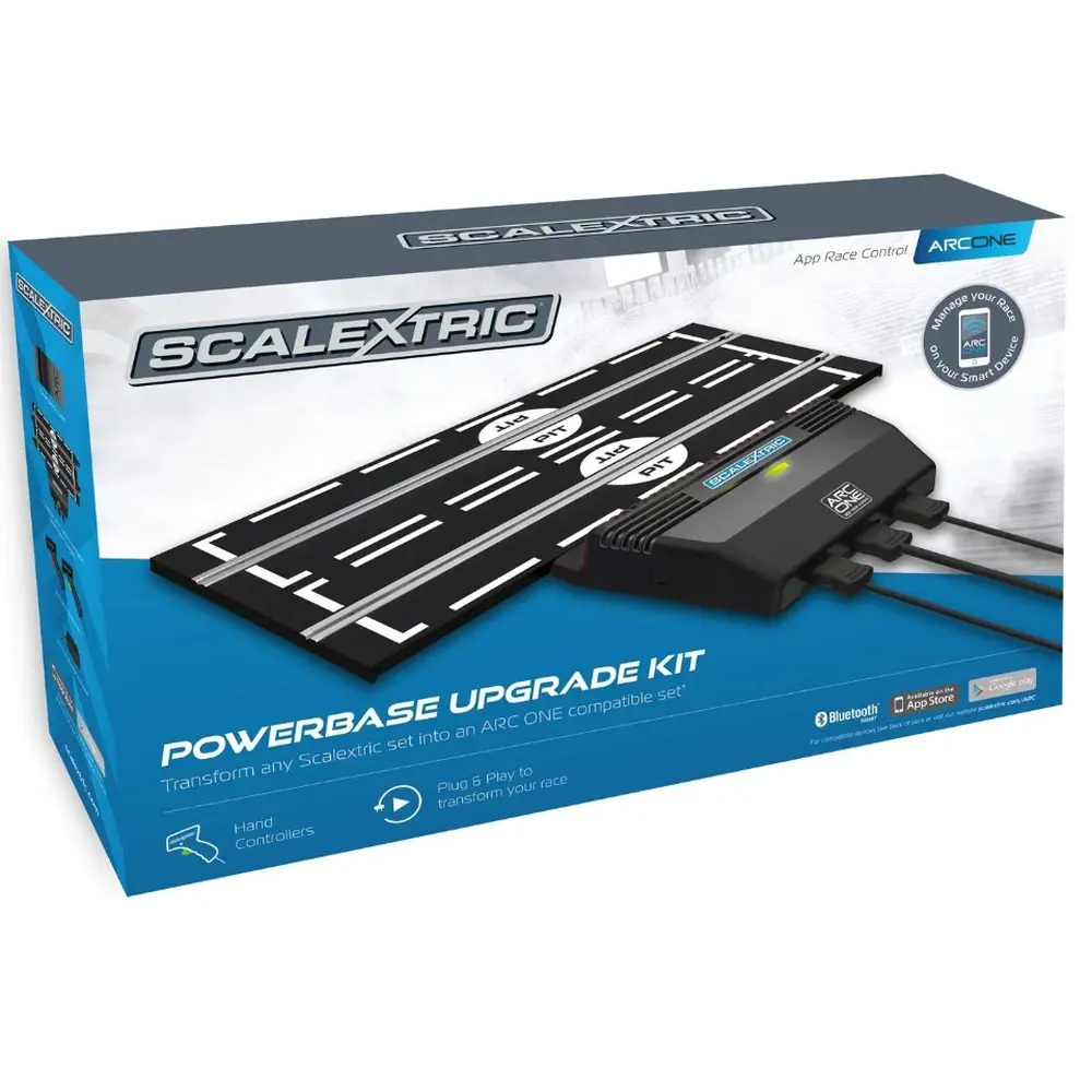 Voie Spécifique Avec Powerbase en Kit - Scalextric - C8433P - Echelle 1/32