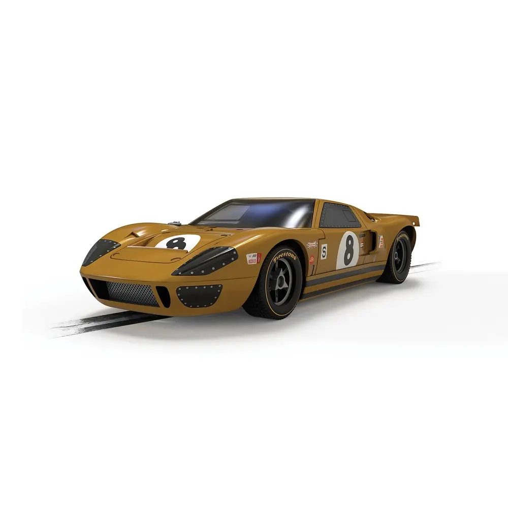 Voiture Ford GT 40 - Scalextric C4495 - I 1/32 - Analogique - BOAC 500 1968 - Drury / Holland