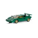Voiture Analogique - Lamborghini Countach - Vert - Scalextric C4500 - Echelle I: 1/32