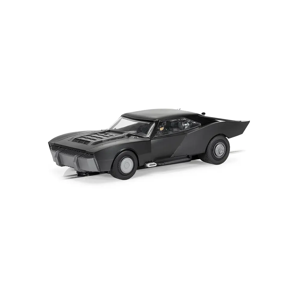 Voiture Analogique - Batmobile - Le Batman 2022 - Scalextric CH4442 - Super Slot - Echelle I 1/32