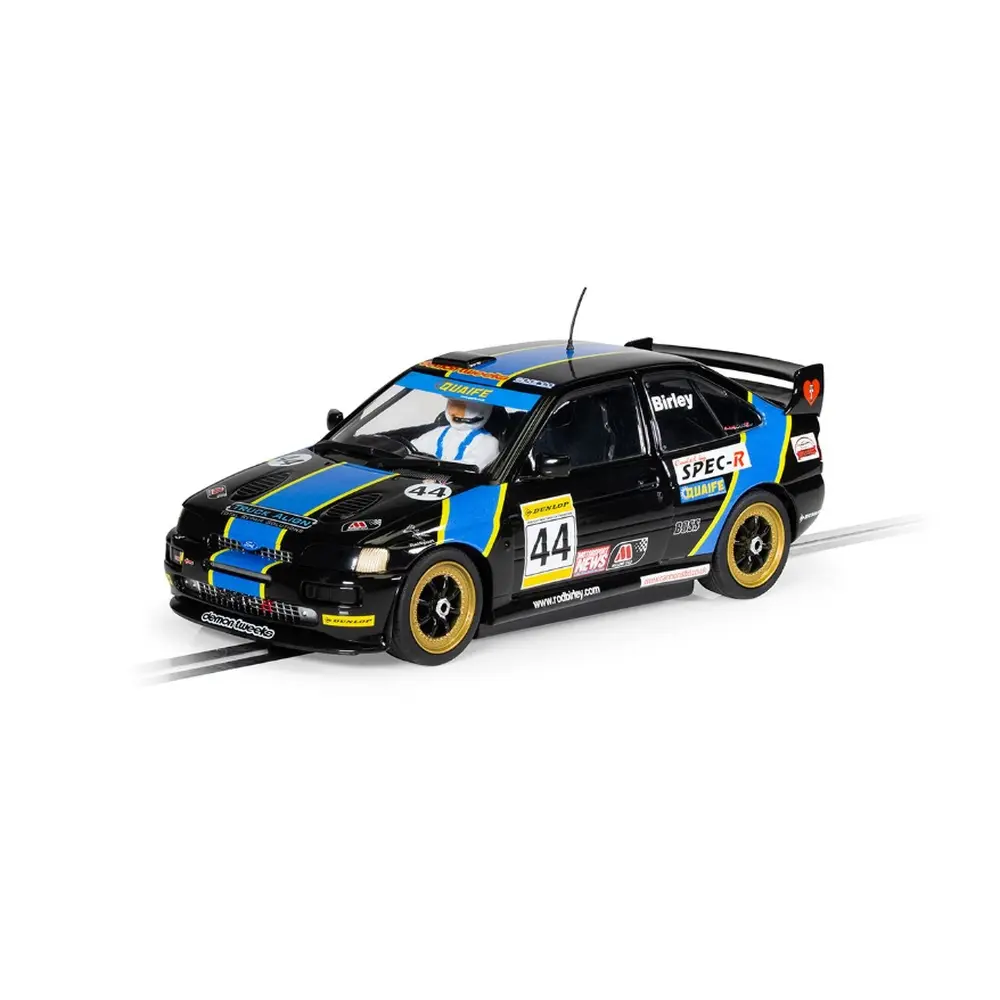 Voiture Analogique - Ford Escort Cosworth WRC - Rod Birley - Scalextric CH4427 - Super Slot - Echelle I 1/32