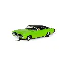 Voiture Analogique - Dodge Charger RT - Vert Sublime - Scalextric CH4326 - Super Slot - Echelle I: 1/32
