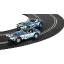Voiture Analogique - Shelby Cobra 289 - 1964 - Targa Florio Twin Pack - Scalextric CH4305A - 1/32